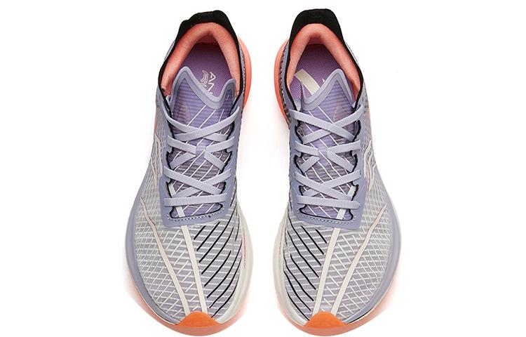 Anta C202 GT Low top Running Shoes Women's Blue Gray Orange