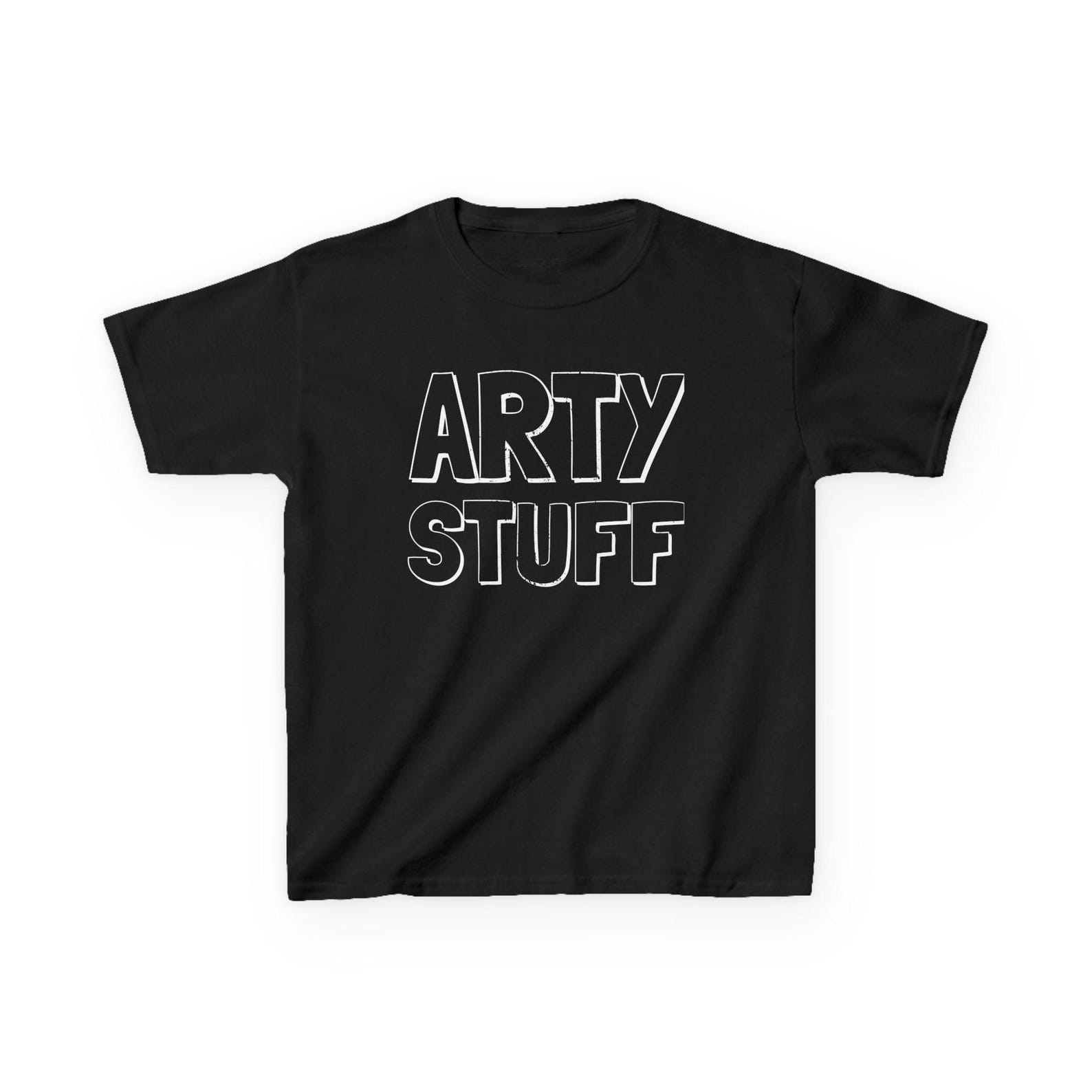 Arty Kids Cotton Tee: Fun Gift for Young Creatives 4XL