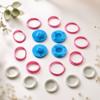 Scalloped Edge 3D Plate Clay Earring Molds Creative Polymer Clay Tools  DIY Earrings