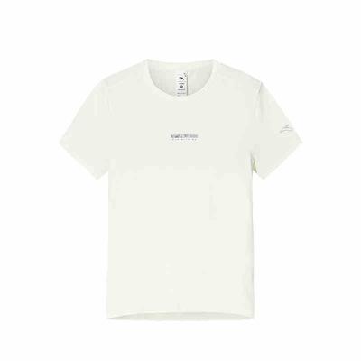 Running Series Solid Color Breathable Versatile Short Sleeve T-Shirt Women Tops Endless-Green 162525113-5