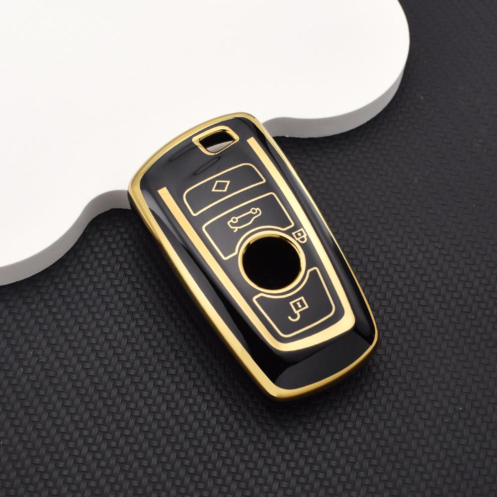 Soft Tpu Key Fob Case For Bmw 1/3/5/7 Series X1 X3 X4 X5 M3 M4 - Fits F10 F15 F20 F30 F18 F25 E34 Protective Case Accessory