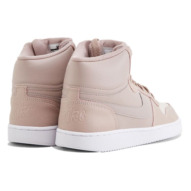 Nike Ebernon Mid Leather Wrap Non-Slip Wear-Resistant High-Top Sneakers Women Sneakers Pink AQ1778-200