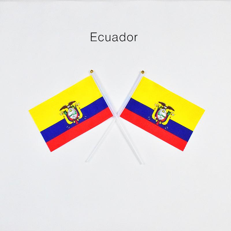 Ecuador 10 Stück 14*21cm Handwimpel