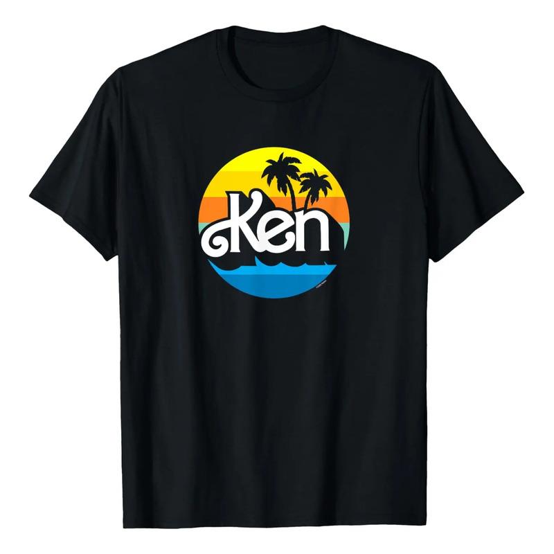 Camiseta De Ver?o Barbie - Ken Retro S