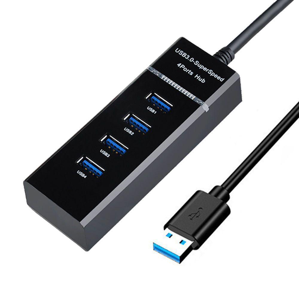 USB 3.0 Multi-Port Hub for Laptops - Connect Mouse, Keyboard, USB Flash Drives