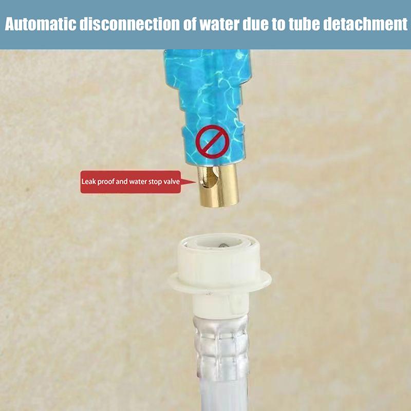 Faucet Hose Tap Water Adapter Washing Machine Faucet Anti Drop Water Stop Nozzle Water Tap Adapter Replacement Accessories