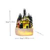 Christmas Figurine Gift Village House Statue for Housewarming Desktop Indoor
