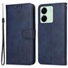 For Xiaomi Redmi 13C 4G/5G/13R 5G/Poco M6 5G/Poco C65 4G Case Shockproof PU Leather Phone Cover Calf Texture Phone Shell