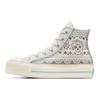 Converse Chuck Taylor All Star Lift High Día De Muertos 2024 Unisex Sneakers Cream Egret Infinity-Pool A12439C