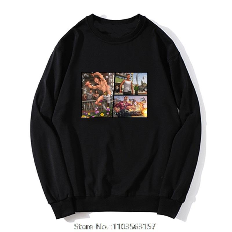 Grand Theft Auto Hoodie Gta Game Men Pullover Sweatshirt