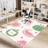 1PC Watermelon Carpet Ultra Soft, Thick & Absorbent, Non Slip Machine Washable Mat for Entryway