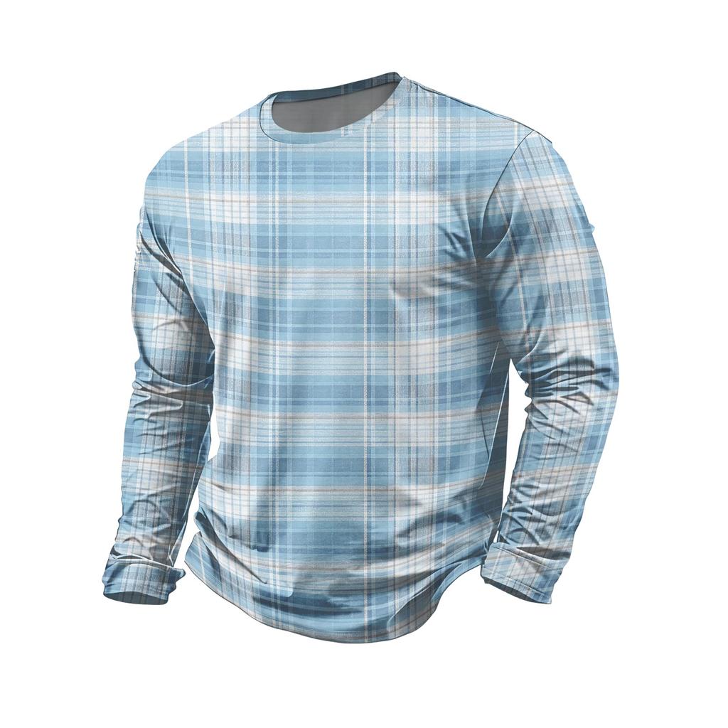 Men's Neck Long Sleeve T-Shirt