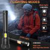 High-Powered Outdoor Flashlight - XHP160 & P90/P70 Emergency Rechargeable Camping Light