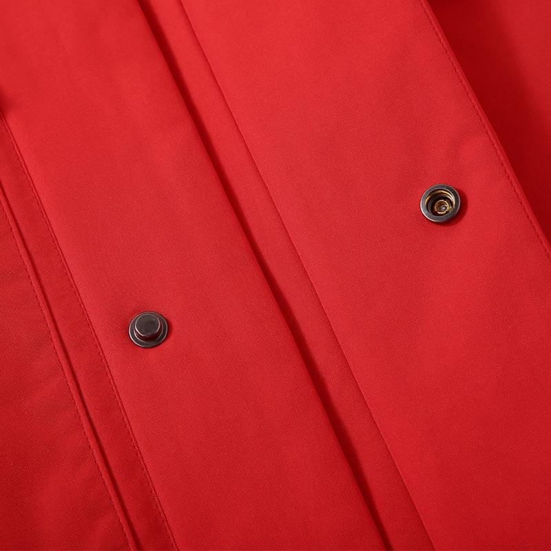 Übergröße 4XL-11XL Echter Pelzkragen Mode Winter Herren Daunenmantel Kapuze Lässig Locker Dick Warm Übergröße Oberbekleidung Herren Daunenjacken