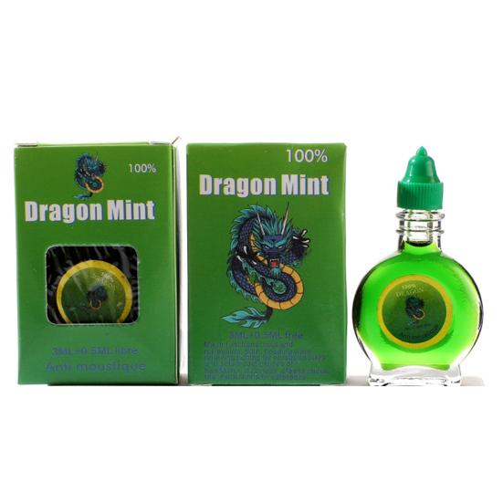 1/3/5Pcs 3ML Dragon Mints Cooling Oil Headaches Migraines Muscle Pain Bite Itching Fatigue Relief Calming Traveling Portable Cooling Essential Oil