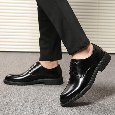 Stylish Men Shoes Lace-Up Male Comfortable Oxfords Shoe 2024 New Arrival Men Leather Footwear Men Classic Wedding Dress Shoes