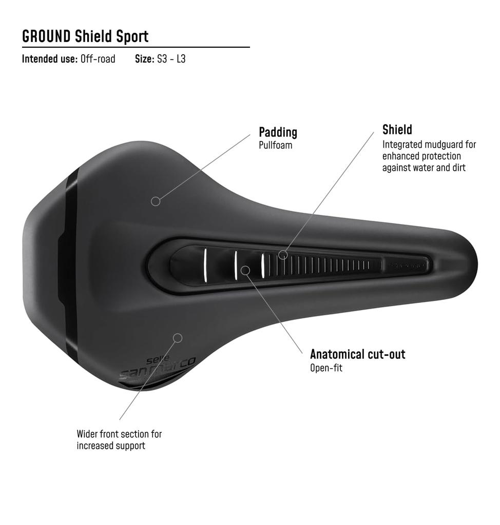 Selle Sanmarco Ground Shield Sport Narrow
