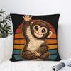Monkey Punch Baby Cute Little Monkey Raise His Hand Pillow Case Kawaii Pillow Cover Comfy Pillowcases For Living Room Chair
