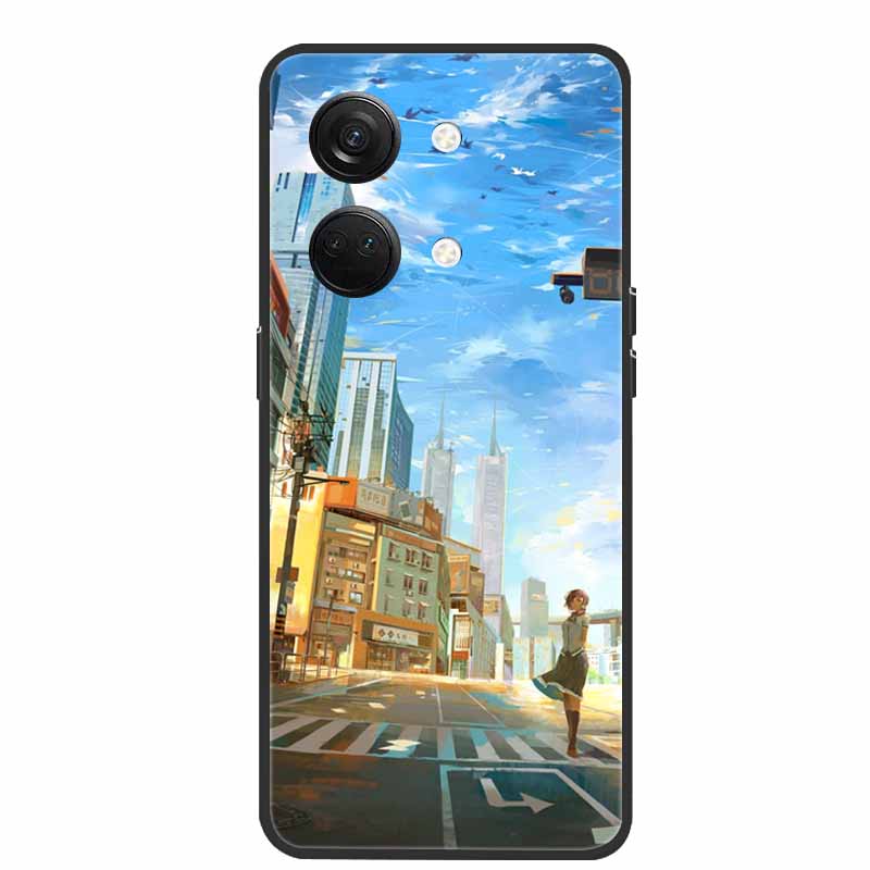 For OnePlus Nord 3 5G Case Coque Nord3 Lovely TPU Soft Cartoon Painted Cat Phone Casses for One Plus Nord 3 Silicon Para Shells