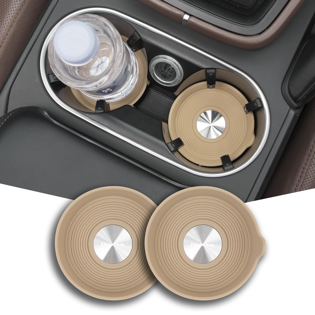 Car Accessories Non-Slip Mat For PROBOX Exclusive Car Non-Slip Coaster PROBOX бежевый