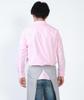 Seven Uniform GH7021-2 Pink 5L Long Sleeve Stand Collar Shirt with Oxford Clothes, Restaurant Uniform