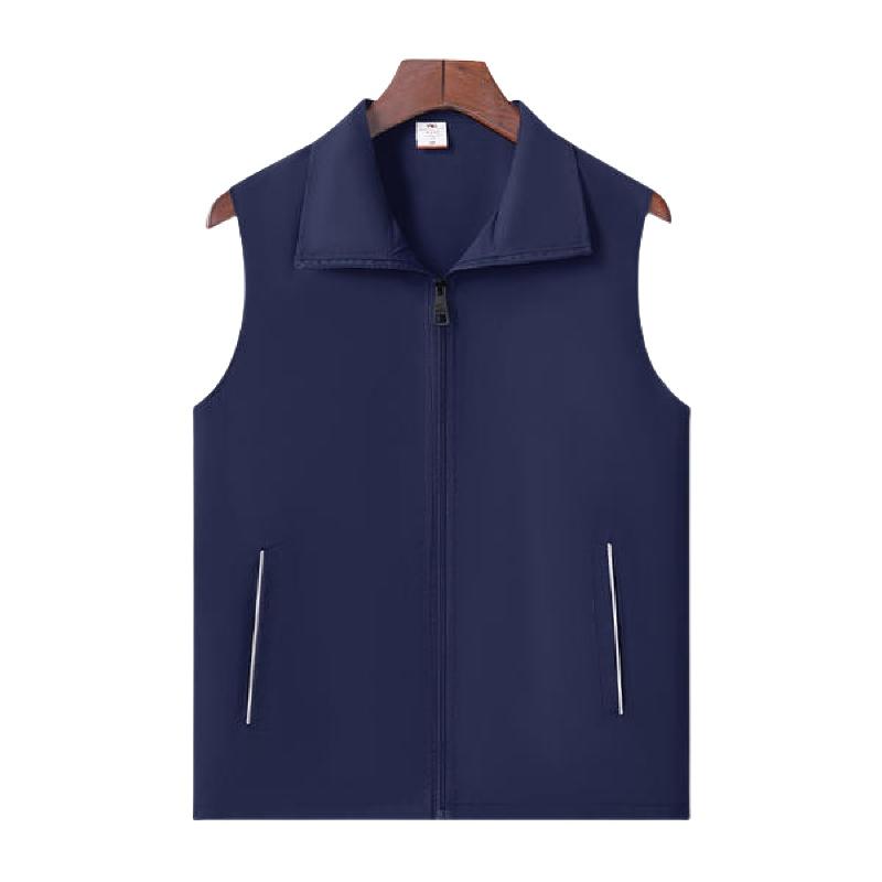 Outdoor Men's Pocket Vest Jacket Pographer Vest Worker Electrician Welder Car Repair Work Vest high-end custom logo