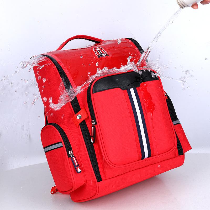 Jednoczęściowy plecak szkolny dla dzieci, Plecak dla ucznia szkoły podstawowej, Torba kosmiczna, Torba w stylu brytyjskim