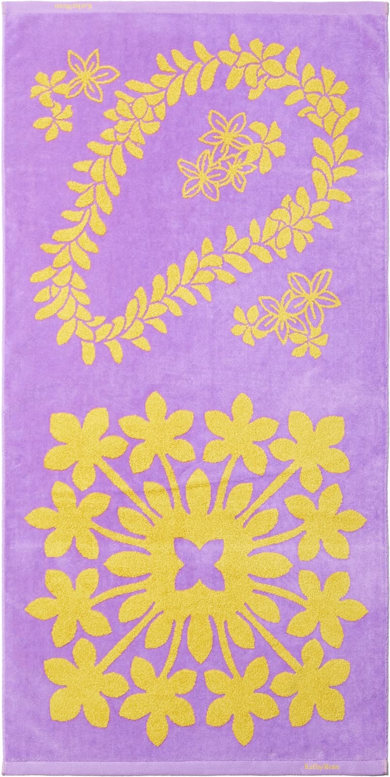 

Банное полотенце с петлей, узор гавайского квилта, серия Lei Aloha 86103578