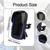 Bicycle Phone Holder with Handlebar Attachment, Waterproof Case for Outdoor Use