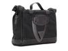 LONGRIDE Heritage Saddle Bag Roll Top Black HQR133WBLA CLICK-ON (9.5L)