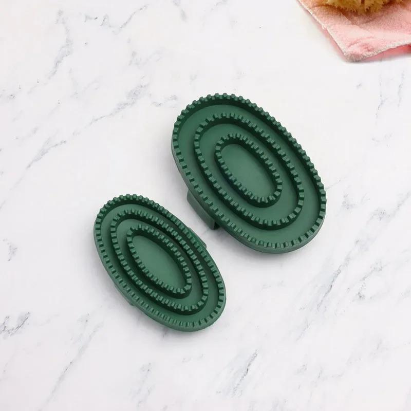 Fashional Puppy Wash Tools Flexible Pets Supplies Massage Rubber Bristles Curry Comb  Dog Bath Brush  Cat Massage Comb