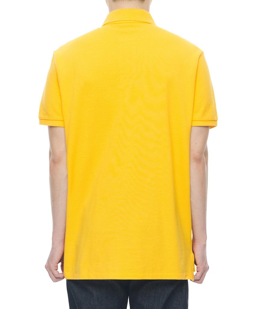 POLO RALPH LAUREN Custom Slim Fit Mesh Polo Shirt - Yellow