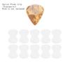 10 Pack Guitar Picks Grips Help You Hold Guitar Picks Tightly Black /Clear