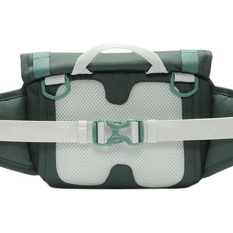 Nike Fabric Fanny Pack Regular Unisex Vintage Green & Light Silver & Stadium Green CasualDJ9681-338
