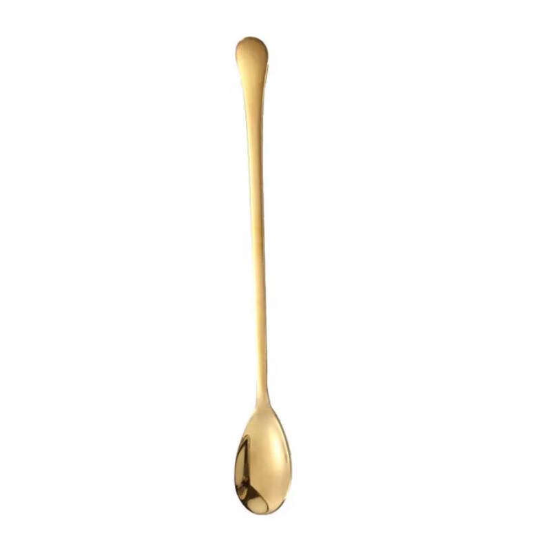 Premium 304 Stainless Steel Long Handle Stirring Spoon