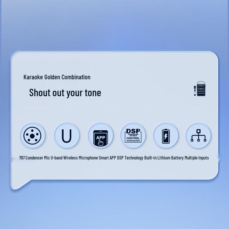 EDIFIER PK305 Portable Outdoor Karaoke Speaker