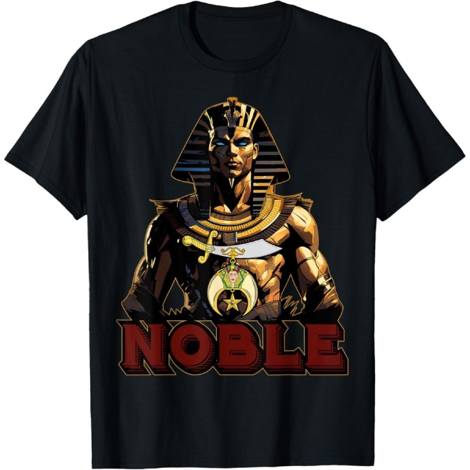 Shriner Noble PHAraoh Muscular King Of The Desert Masonic T-Shirt(1) S