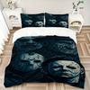 3pcs Horror Movie Monsters Duvet Cover Set - Machine Washable, Includes 1 Duvet Cover and 2 Pillowcases, No Core Included yy251022198