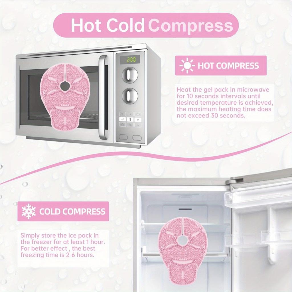 Large Size Hot Cold Breast Therapy Pads Breast Ice Pack Cooling Breast Gel Pads Breastfeeding Essentials and Postpartum Recovery