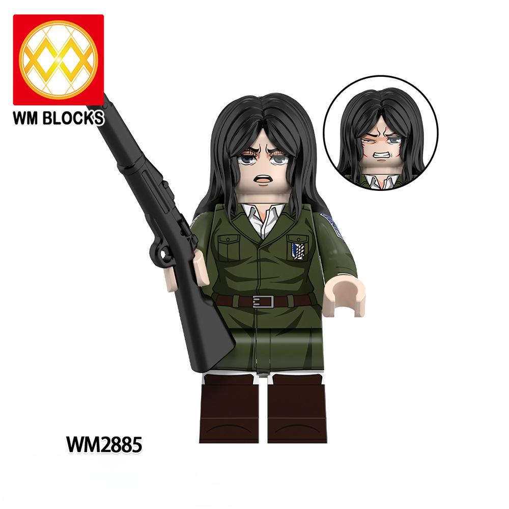 Anime Action Figure WM6204 Building Blocks Set - Christmas Gift DIY Small Decorative Figurines for Kids Adults