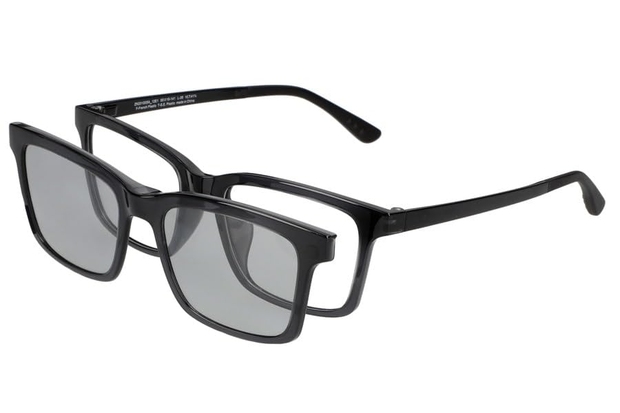Zoff Night Day Polarized UV Prescription Adjustable Stylish for Men and dtk Wellington-style 2-Way Glasses, Gray, & Sunglasses, Protection, Glasses,