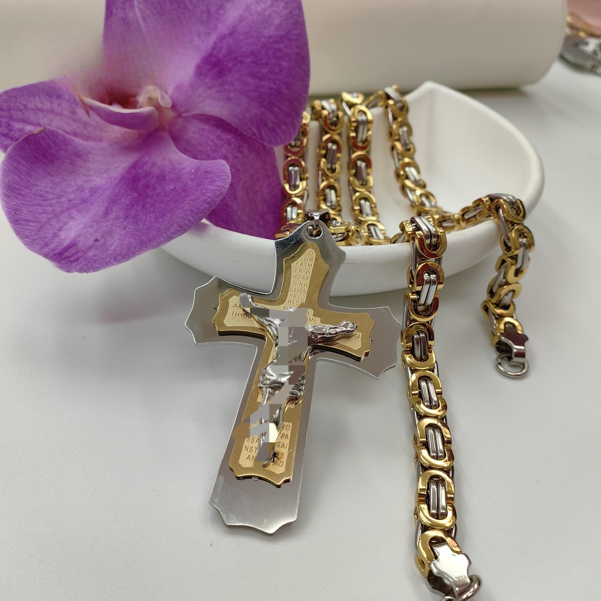 Европейская и американская модная тенденция Личность 2026 Мужской кулон-подвеска Ювелирные изделия 55CM