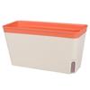 Self Watering Plant Pot Rectangle Modern Double Layer Indoor Windowsill Desktop Flower Herb Succulent Planter Box Home Gardening