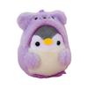 Penguins Doll Keychain Bag Pendant Charm Plush Doll Toy Car Keychain Christmas Gifts Phone Ornaments for Womens Girls