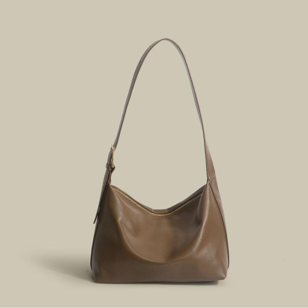 PU Tote Bag, Medium Size Commuting Shoulder Bag, Large Capacity Urban Minimalist Style Handbag, Women's Bag
