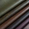 Polished Leather Material for Aged Leather Jackets, Trench Coats, Dresses, Bags, Sofas, Smooth and Waterproof Designer Fabric