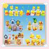 Handmade Cartoon Winnie & Friends Blind Box: Bear, Piglet, Tiger Decorative Figure for Cake or Car