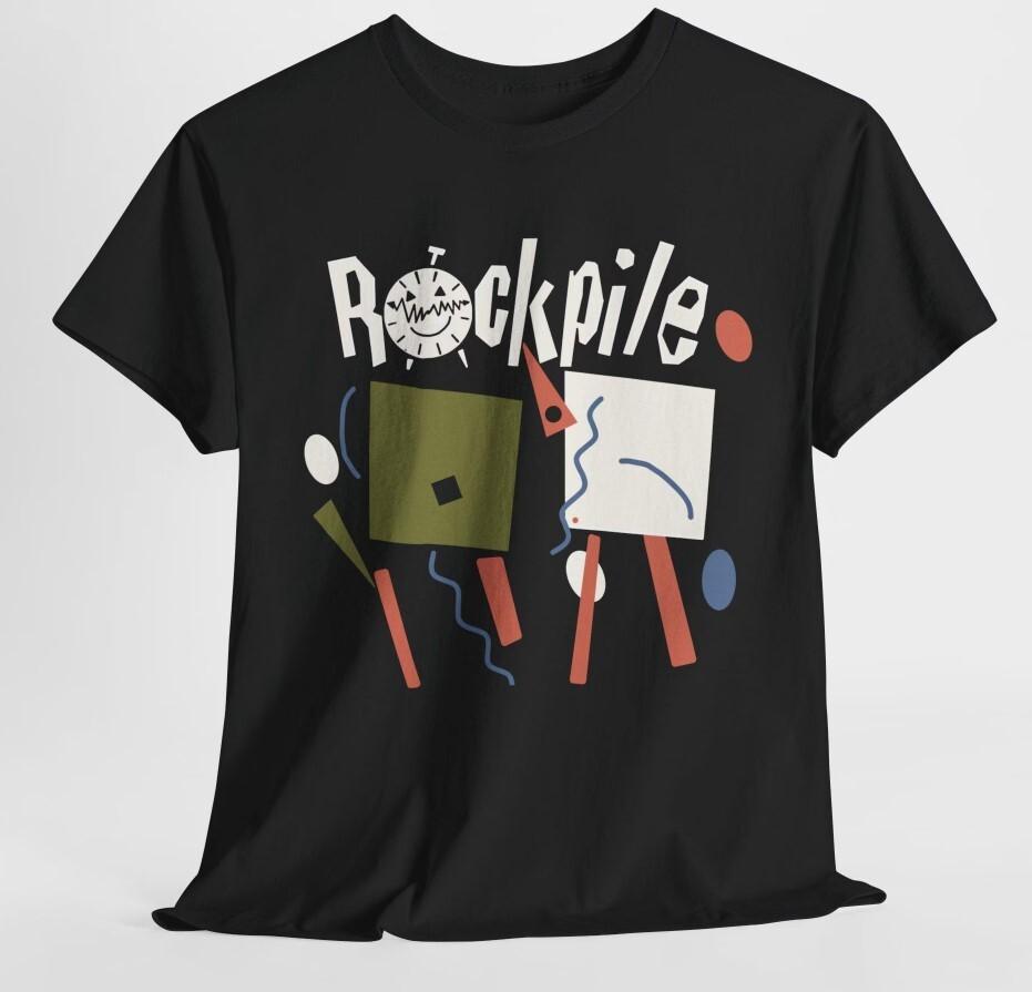 Футболка группы Rockpile футболка Унисекс Хлопковая футболка Унисекс Футболка XL