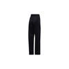 Adidas Originals Trefoil Track Pants Wide Leg Mid Rise Drawstring Knit Sports Pants Women Pants Black GV2926