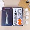 Electric Laser Acupuncture Pen Point Massage Meridian With Electrode Pad Electronic Body Head Back Neck Leg Massage Pen